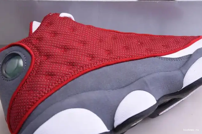 Cheap 13 Flint 414571-600 Retro Gym Jordan Grey Red Air 0519